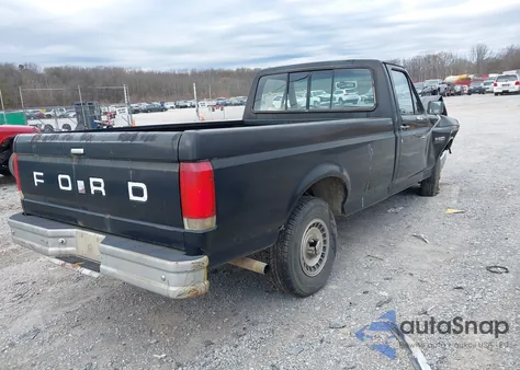 1988 Ford F150 из США, поврежденный, VIN 1FTDF15Y2JLA42447